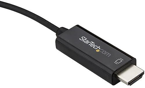 StarTech.com 3 m (10 ft.) USB-C to HDMI Cable, 4K at 60Hz, Black (CDP2HD3MBNL)