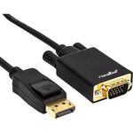 Rocstor DisplayPort/VGA Video Cable (Y10A172-B1)