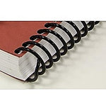 Spiral Binding Wire-O 7/16" Plastic Coil Binding Spine, White, 100/Pack (334111WHIT)