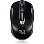 Adesso iMouse S50 Wireless Ambidextrous Optical Mouse, Black (IMOUSE S50)