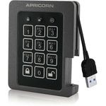 Apricorn Aegis Padlock ASSD-3PL256-1TBF 1 TB 2.5" Internal Solid State Drive, TAA Compliant