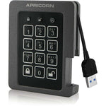 Apricorn Aegis Padlock ASSD-3PL256-2TBF 2 TB 2.5" Internal Solid State Drive, TAA Compliant