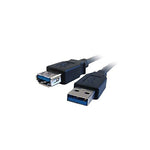 Comprehensive® USB3-AA-15ST 15' USB Type-A Male/Male Data Transfer Cable, Black