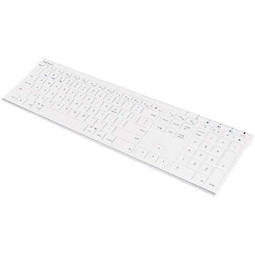 Macally Quick Switch Bluetooth Keyboard for Three Devices