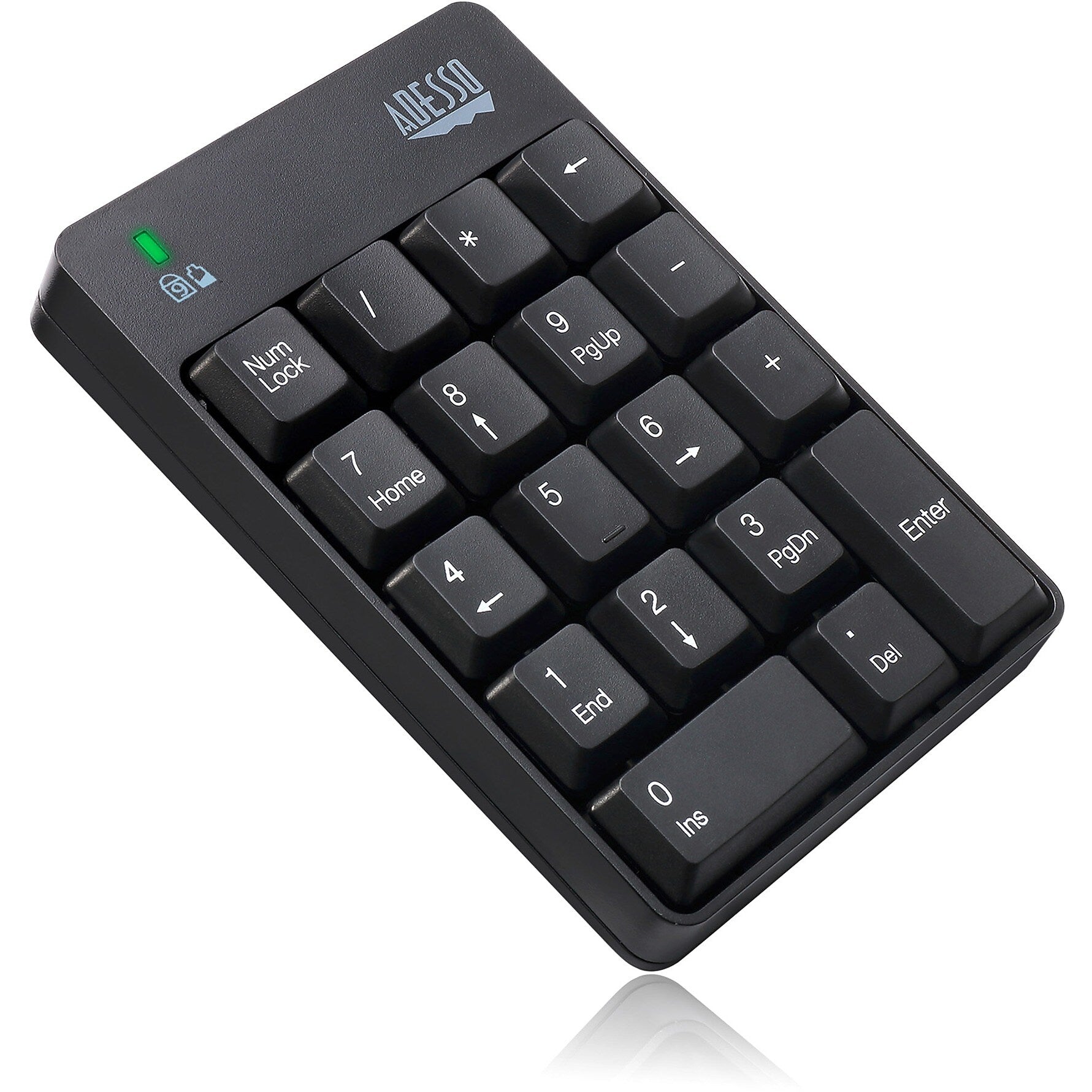 Adesso EasyTouch Wireless Keypad, Black (WKB-6010UB)