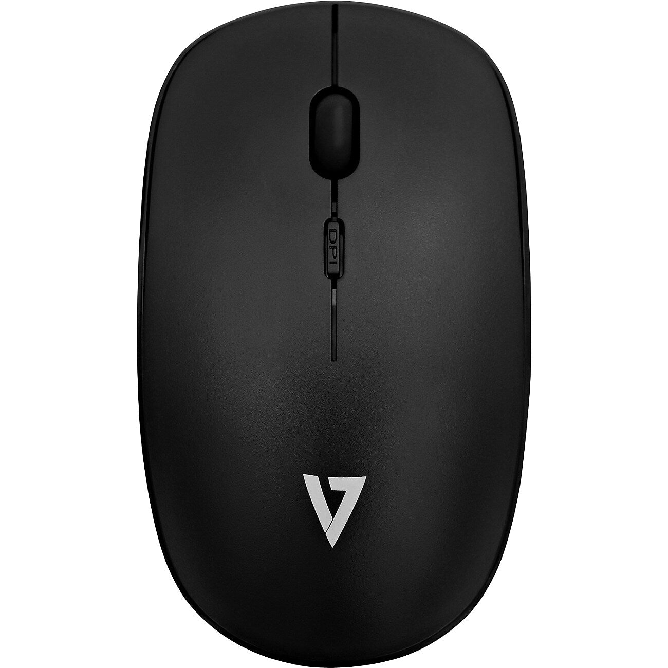 V7 Wireless Ambidextrous Optical Mouse, Black (MW200-1N)