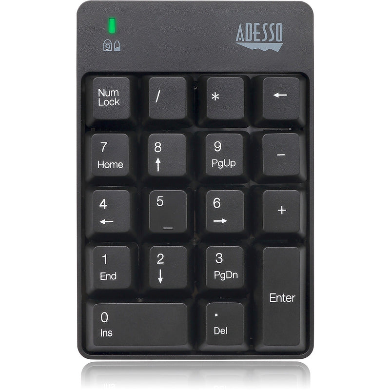 Adesso EasyTouch Wireless Keypad, Black (WKB-6010UB)