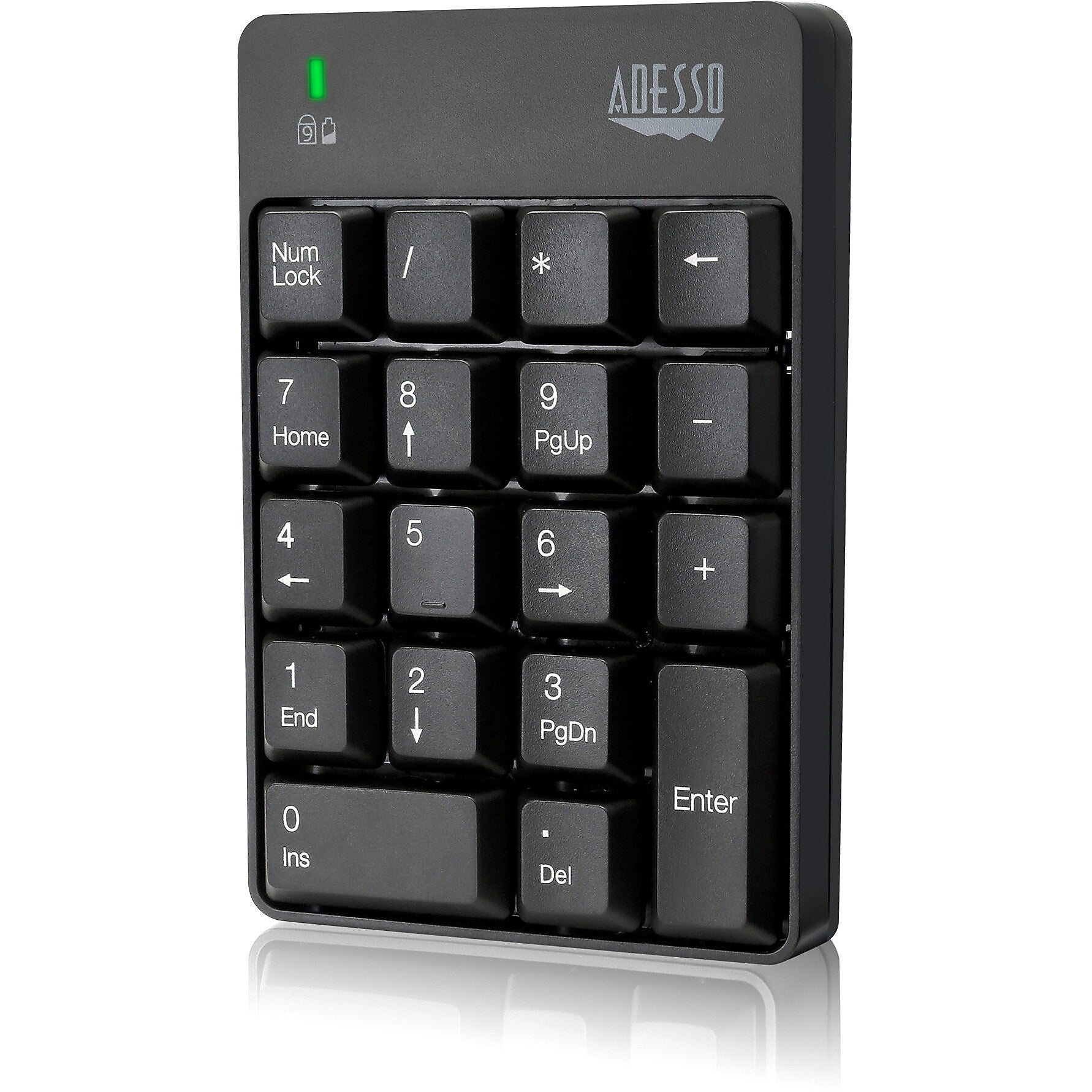 Adesso EasyTouch Wireless Keypad, Black (WKB-6010UB)