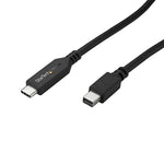 StarTech CDP2MDPMM6B 6' USB Type-C to Mini DisplayPort, Black