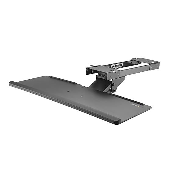 StarTech Under-Desk Keyboard Tray - Adjustable, Black (KBTRAYADJ)