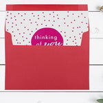 JAM Paper A7 Colored Invitation Envelopes, 5.25 x 7.25, Red Recycled, Bulk 1000/Carton (15945B)