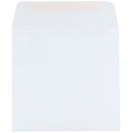 JAM Paper 6.5 x 6.5 Square Invitation Envelopes, White, 100/Pack (28417B)