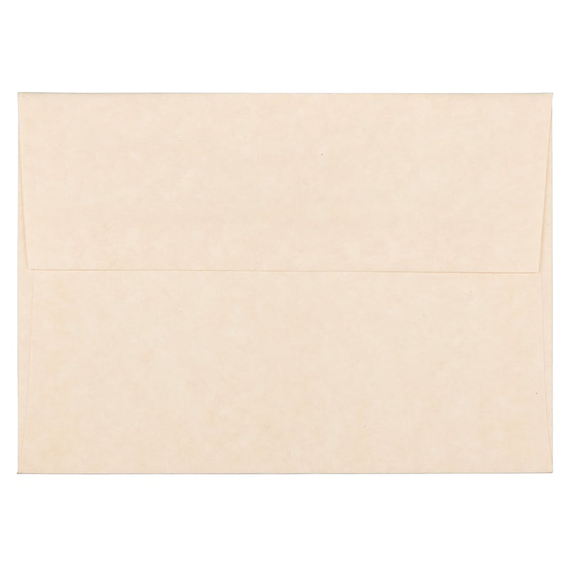 JAM Paper A6 Parchment Invitation Envelopes, 4.75 x 6.5, Natural Recycled, Bulk 1000/Carton (34926B)