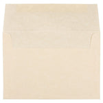 JAM Paper A7 Parchment Invitation Envelopes, 5.25 x 7.25, Natural Recycled, Bulk 1000/Carton (35394B)