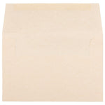 JAM Paper A8 Parchment Invitation Envelopes, 5.5 x 8.125, Natural Recycled, Bulk 1000/Carton (5029B)