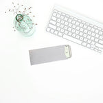 JAM Paper #10 Policy Metallic Envelopes, 4.125 x 9.5, Stardream Silver, Bulk 1000/Carton (900905922B)