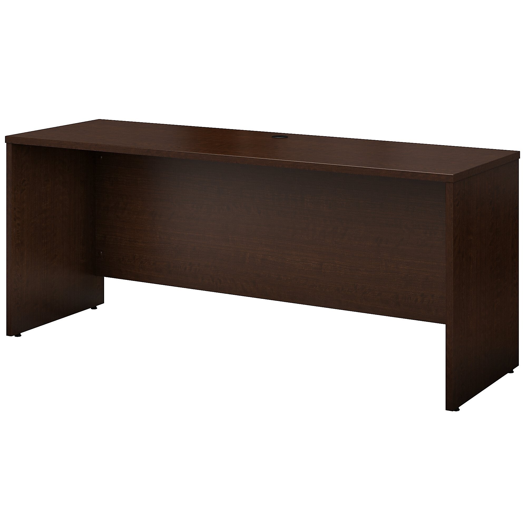 Bush Business Furniture Westfield 72"W Credenza Desk, Mocha Cherry (WC12926)