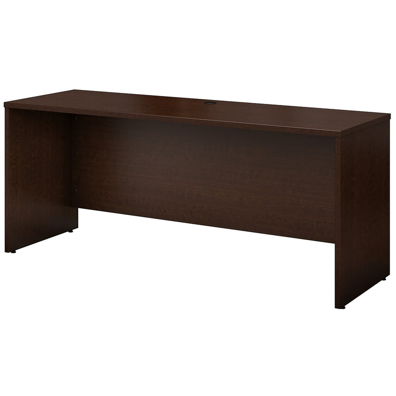 Bush Business Furniture Westfield 72"W Credenza Desk, Mocha Cherry (WC12926)
