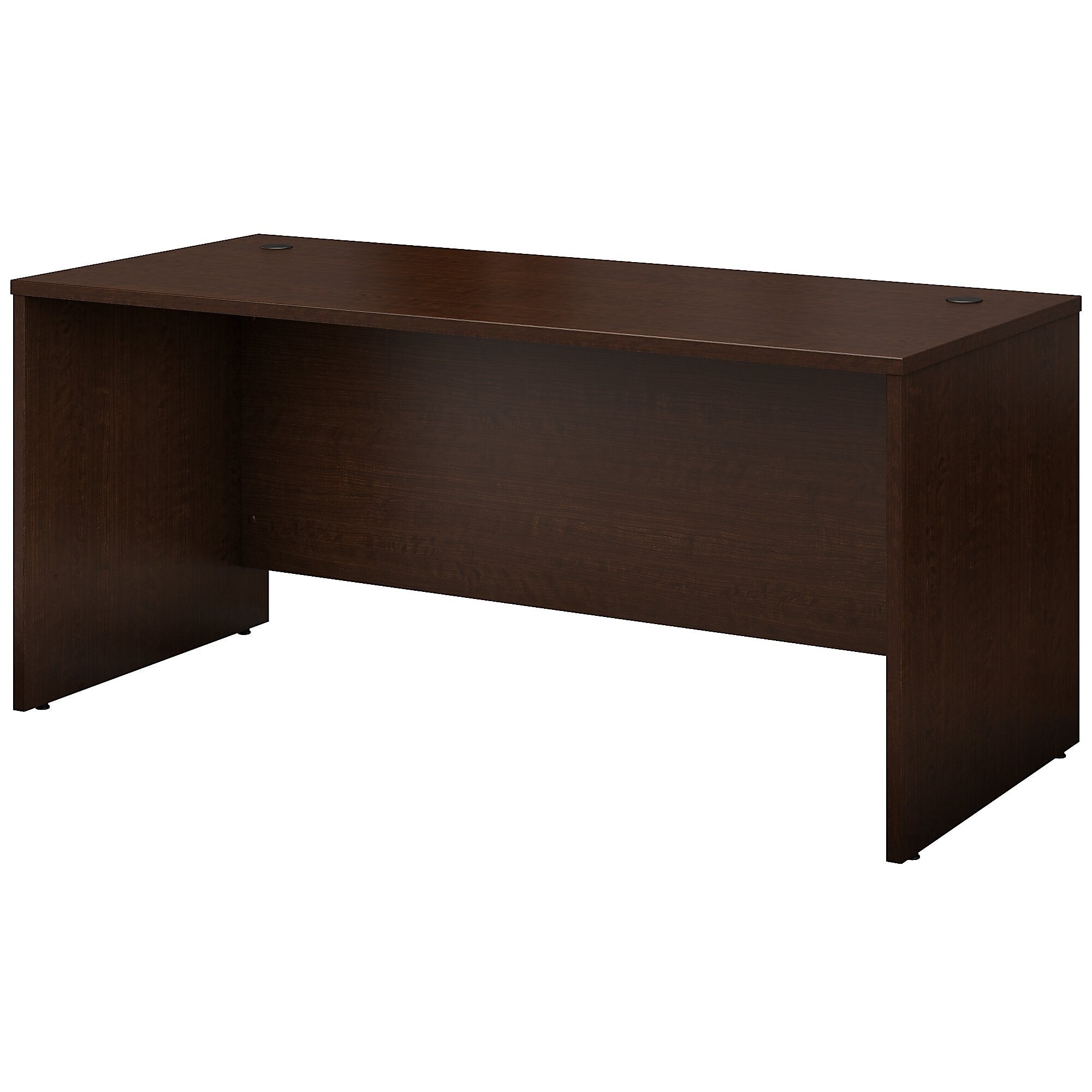 Bush Business Furniture Westfield 66"W Office Desk, Mocha Cherry (WC12942A)