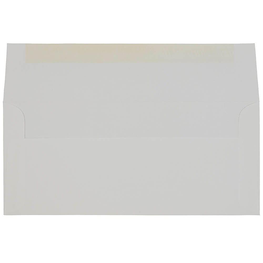 JAM Paper Strathmore #10 Business Envelope, 4 1/8" x 9 1/2", Bright White, 25/Pack (18506)