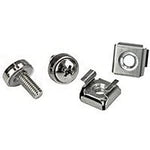 StarTech.com® Rack Screws and Cage Nuts, 20/Pack (CABSCRWM520)