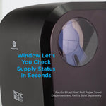 Pacific Blue Ultra™ Mechanical Paper Towel Dispenser by GP PRO, Black, 12.60” W x 9.30” D x 16.70” H (59589)