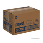 Compact 2-Roll Side-by-Side Coreless Toilet Paper Dispenser by GP PRO, Stainless (56798)