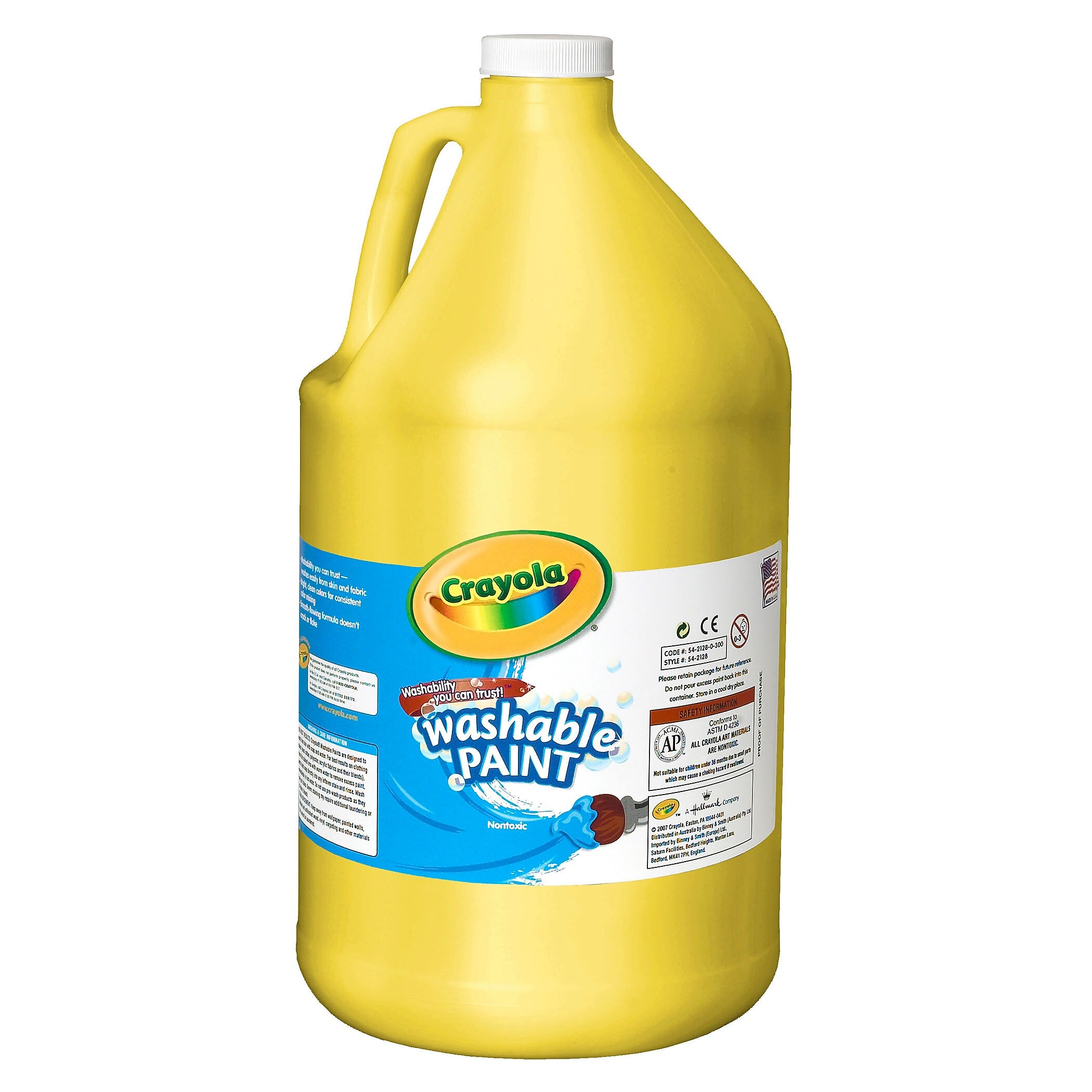 Crayola® Gallon Washable Paints, Yellow