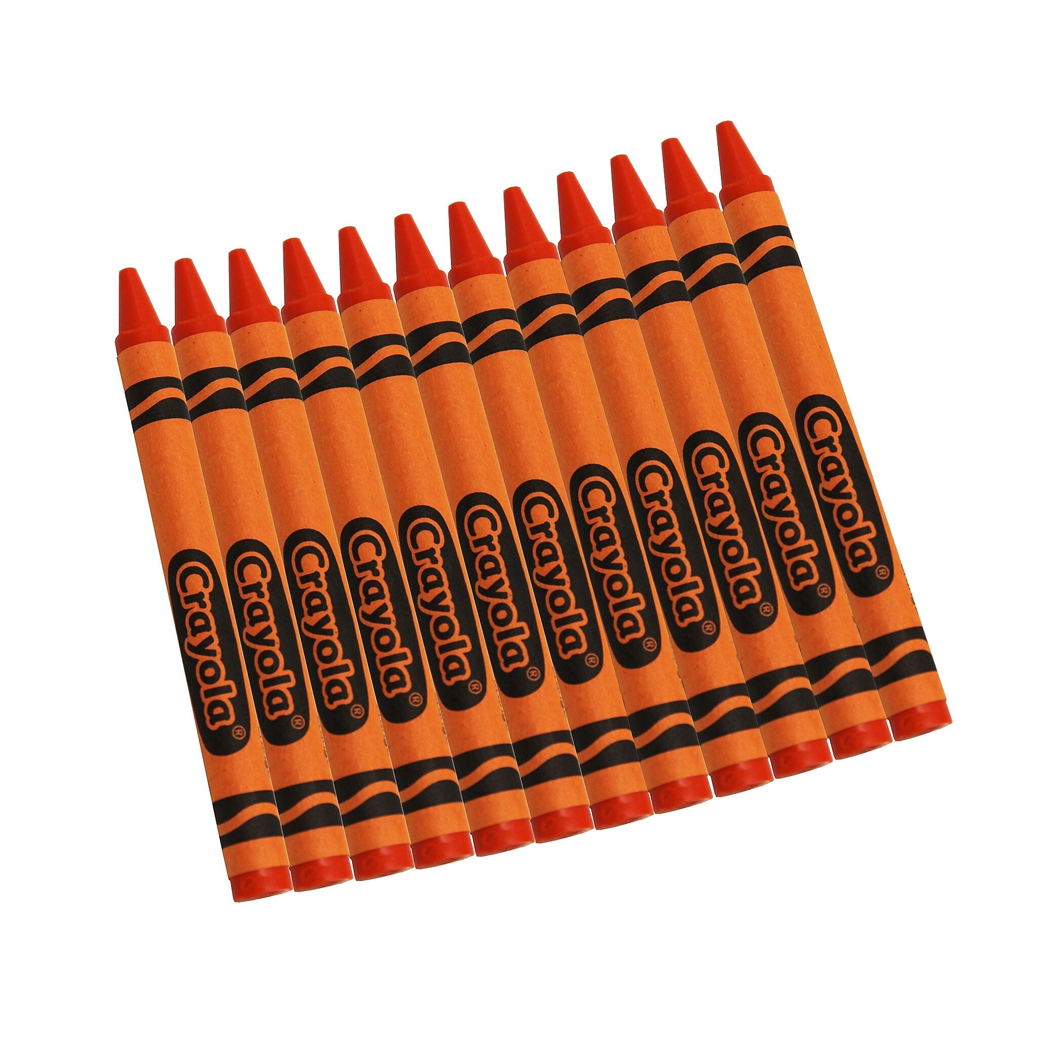 Crayola Bulk Crayons, Orange, 12/Box (52-0836-036)