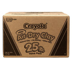 Crayola Air Dry Clay, White, 25lbs. (BIN575001)