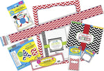 Barker Creek Chevron Nautical Designer Classroom Set (BCP-3582)