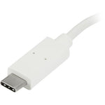 StarTech 4-Port USB-C Hub, White (HB30C3A1CFBW)