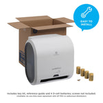 enmotion Hardwound Towel Paper Towel Dispenser, White (59437A)