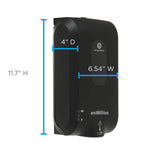 enMotion Gen2 Automatic Wall Mounted Hand Soap/Hand Sanitizer Dispenser, Black (52057)