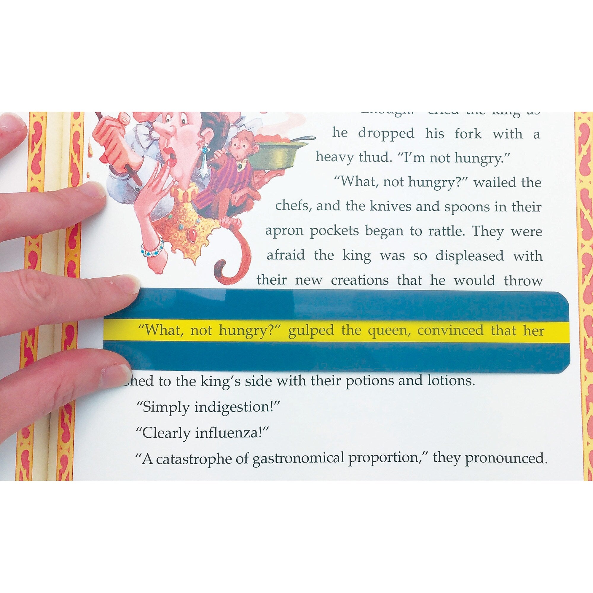 Ashley Yellow Reading Guide Strip, 24/Pack (ASH10800-24)
