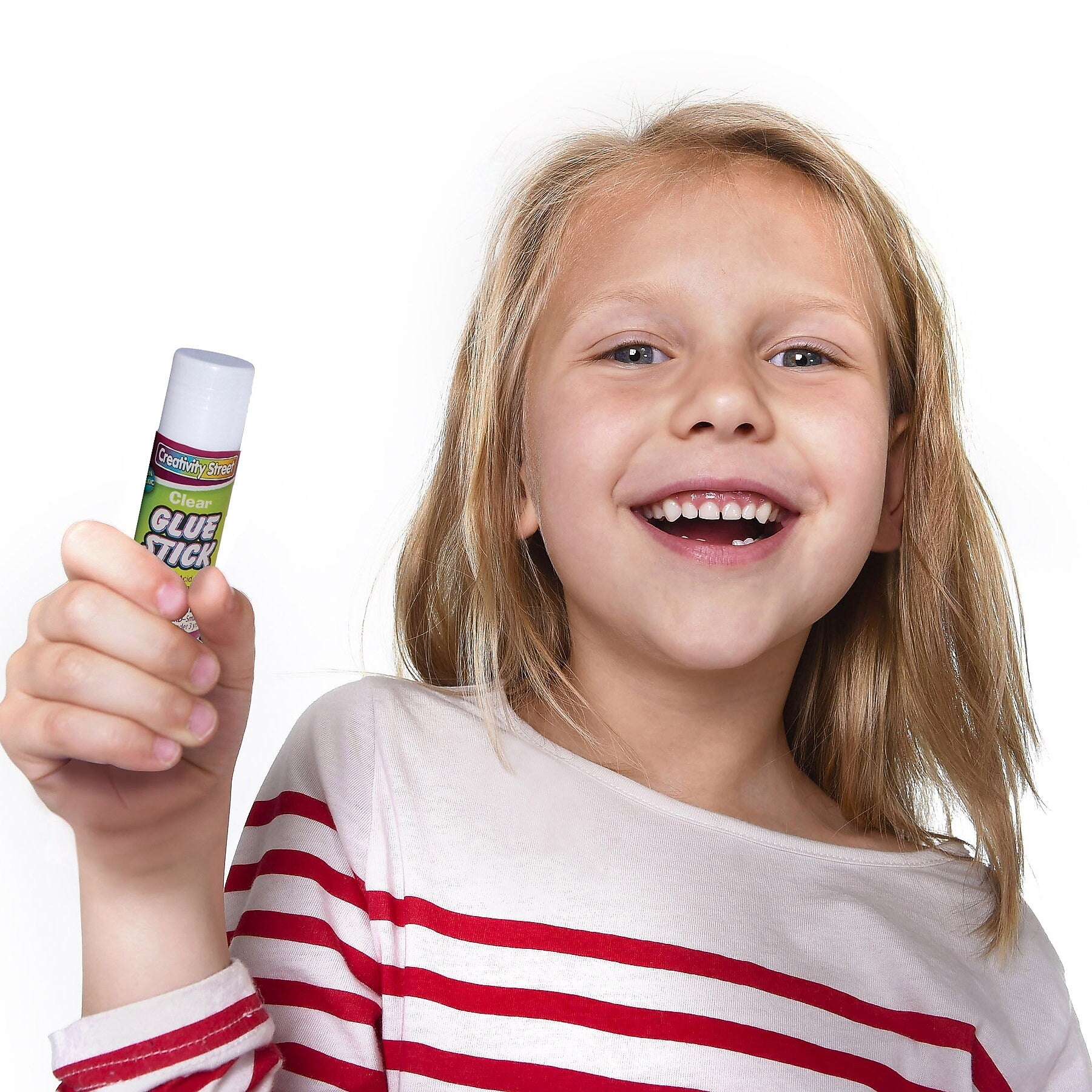 Creativity Street Kraft Washable Glue Sticks, 0.7 oz., Clear, 30/Pack, 2 Packs/Bundle (CK-338530-2)