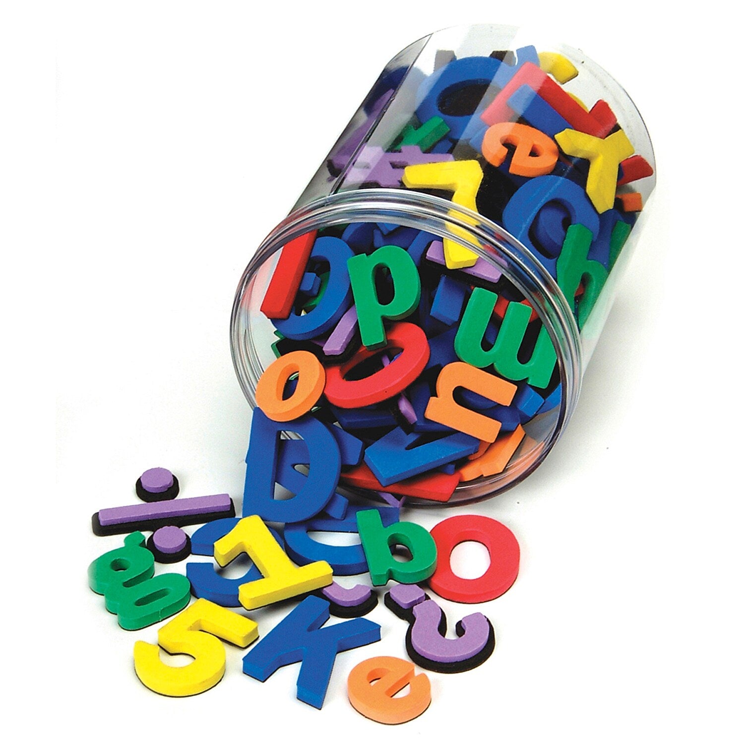 Chenille Kraft Company WonderFoam® Magnetic Alphabet Letters, Assorted Colors, 1"- 1 1/2"H