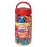 Chenille Kraft Company WonderFoam® Magnetic Alphabet Letters, Assorted Colors, 1"- 1 1/2"H