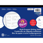 Pacon Zaner-Bloser Multi-Program Handwriting Tablet Paper, Grades Kindergarten