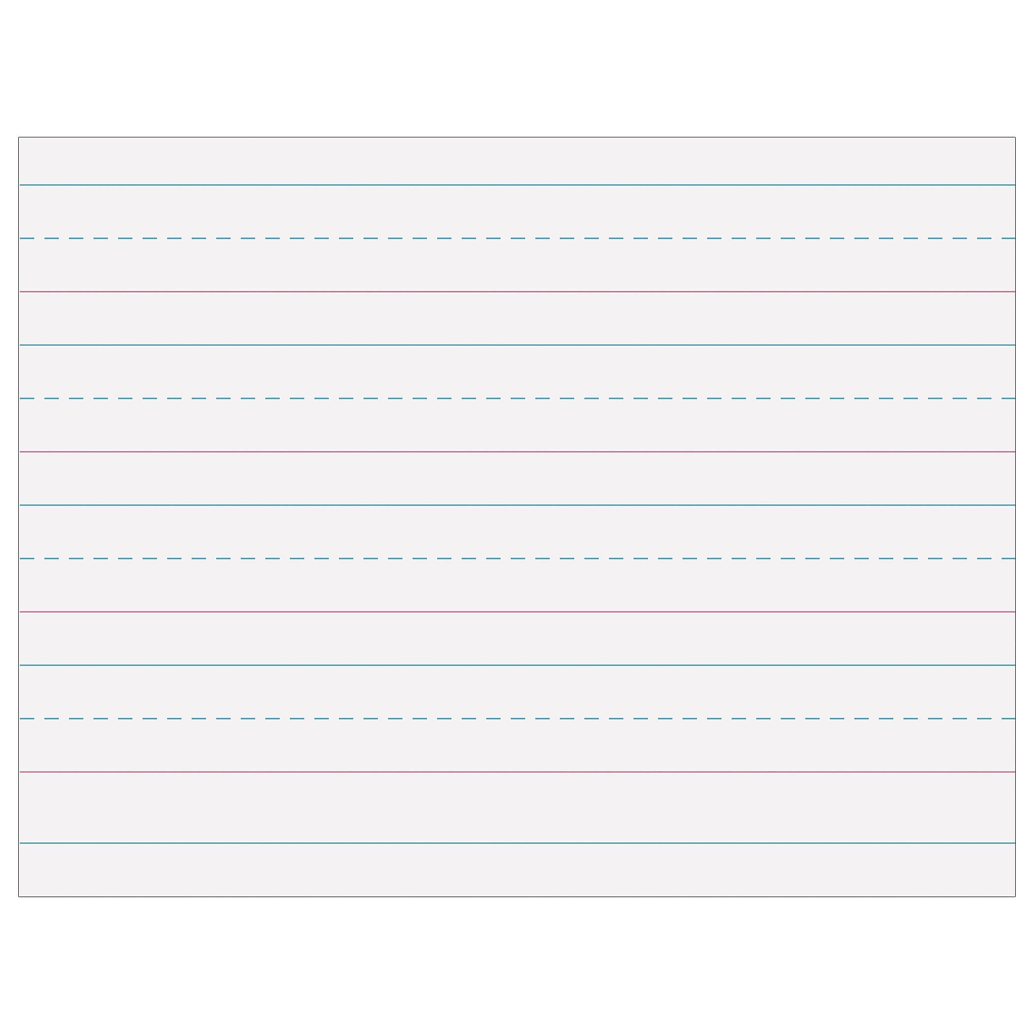 Pacon Zaner-Bloser Multi-Program Handwriting Tablet Paper, Grades Kindergarten