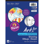 Pacon Art1st White Drawing Paper Pad, 12" x 9", White, 6 Pads/Pack 24 Sheets/Pad (PAC4735)