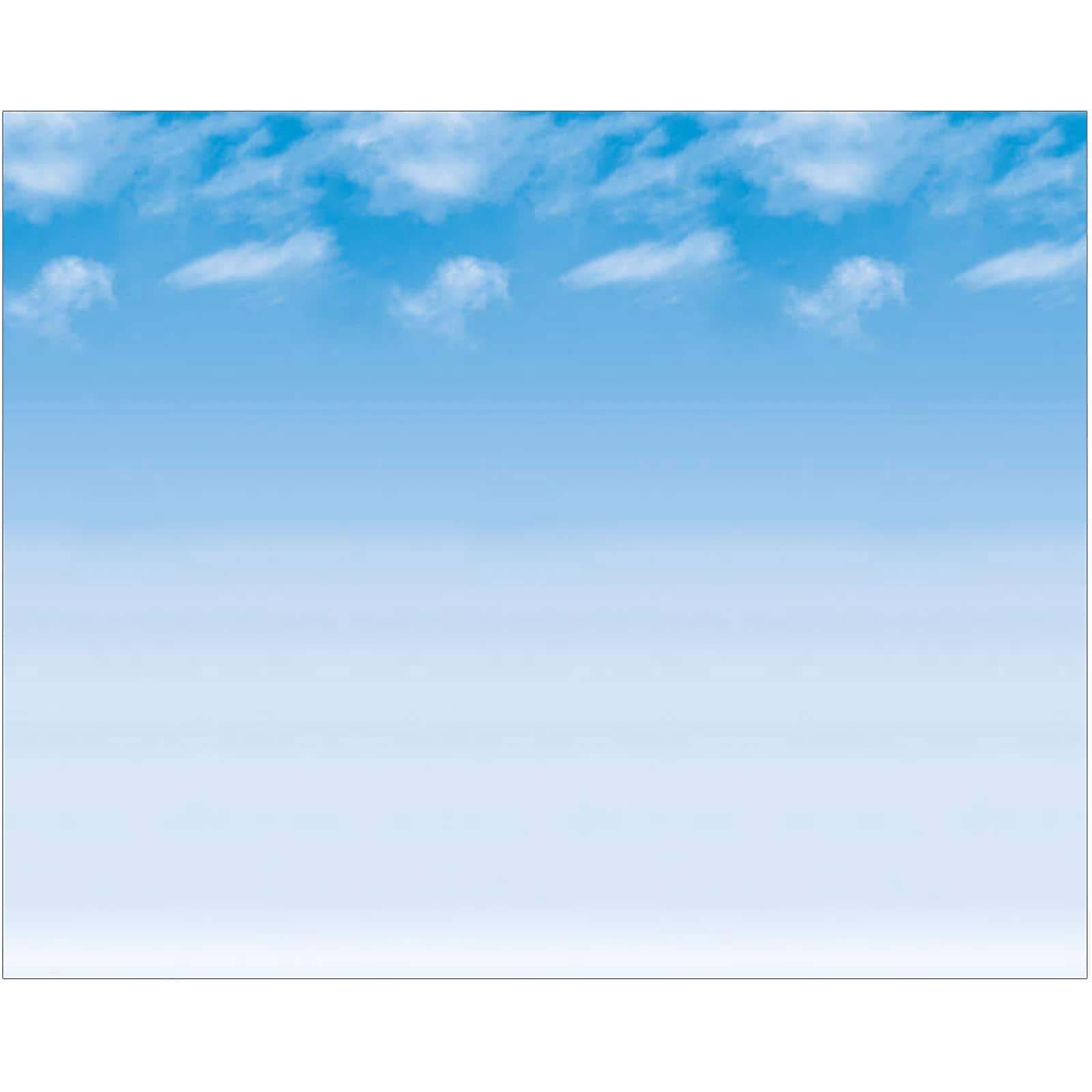 Pacon® Fadeless® Paper Roll, 48" x 12', Wispy Clouds, 4 Rolls (PAC56938)