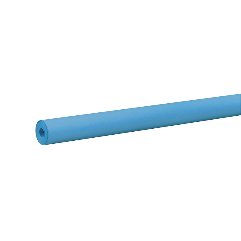 Pacon Rainbow Colored Kraft Duo-Finish Paper Roll, 36" x 100', Brite Blue (PAC66171)