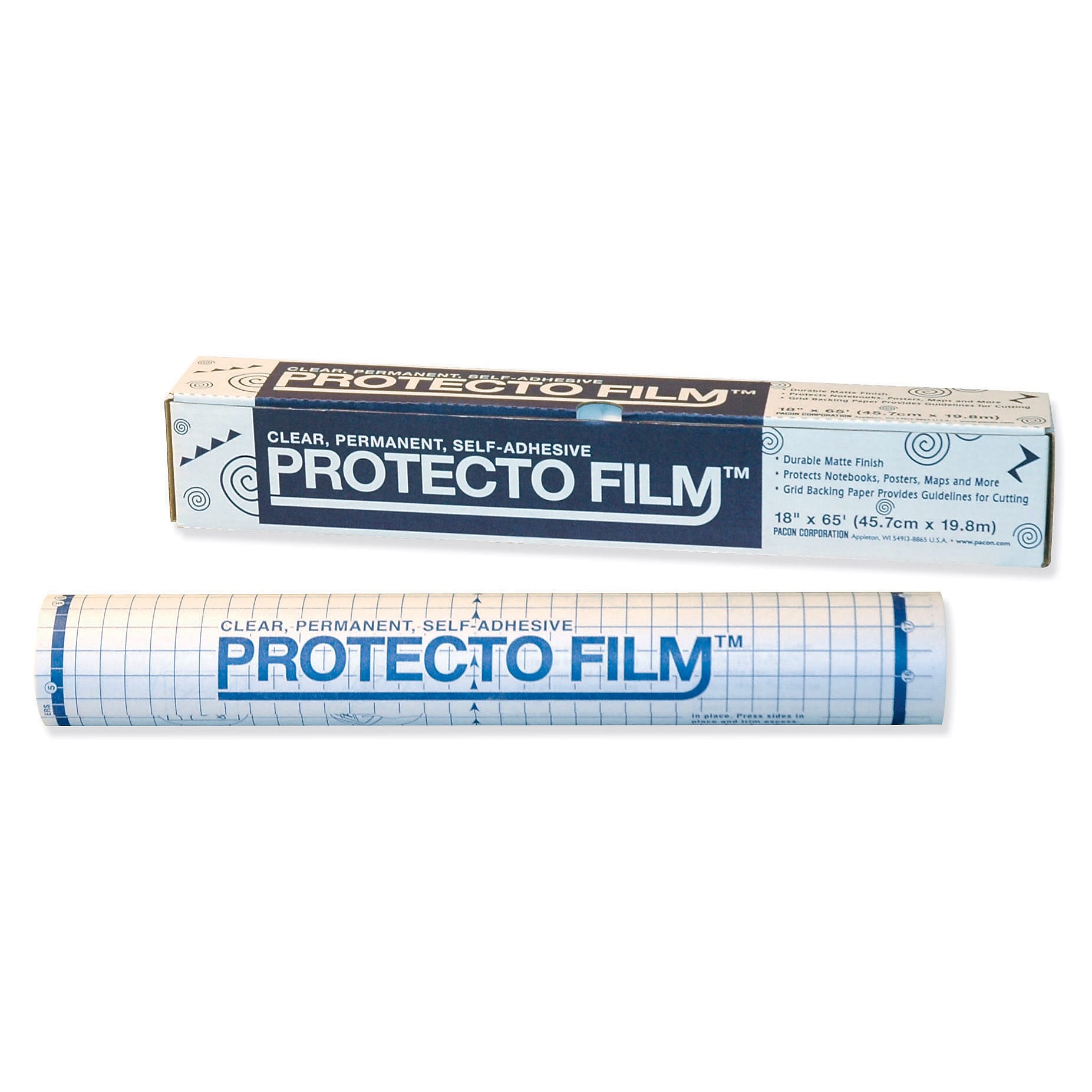 Pacon Clear Protecto Film Roll, 18" x 65', 1/Roll