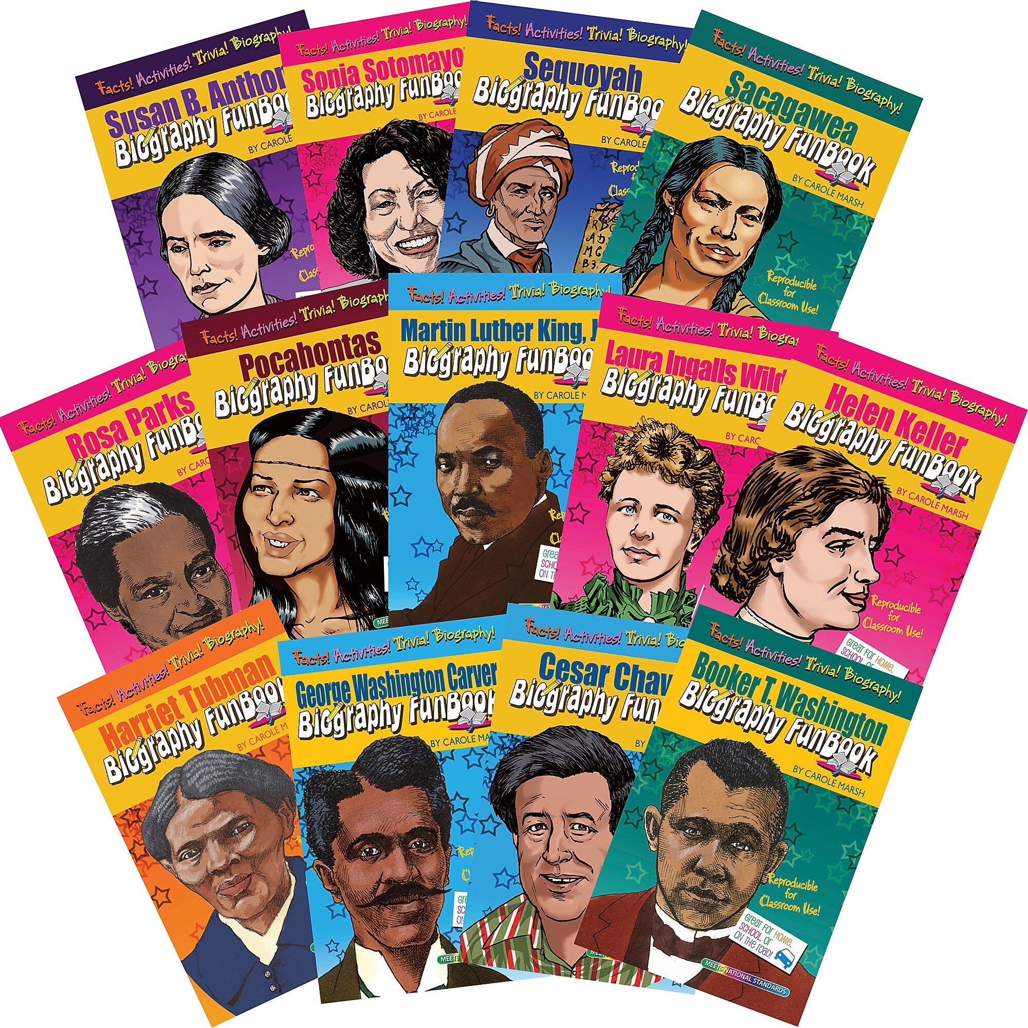 Biography FunBooks, Women & Minorities Who Shaped Our Nation