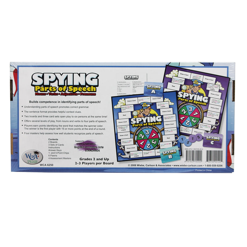 Spying Parts of Speech (WCA6250)