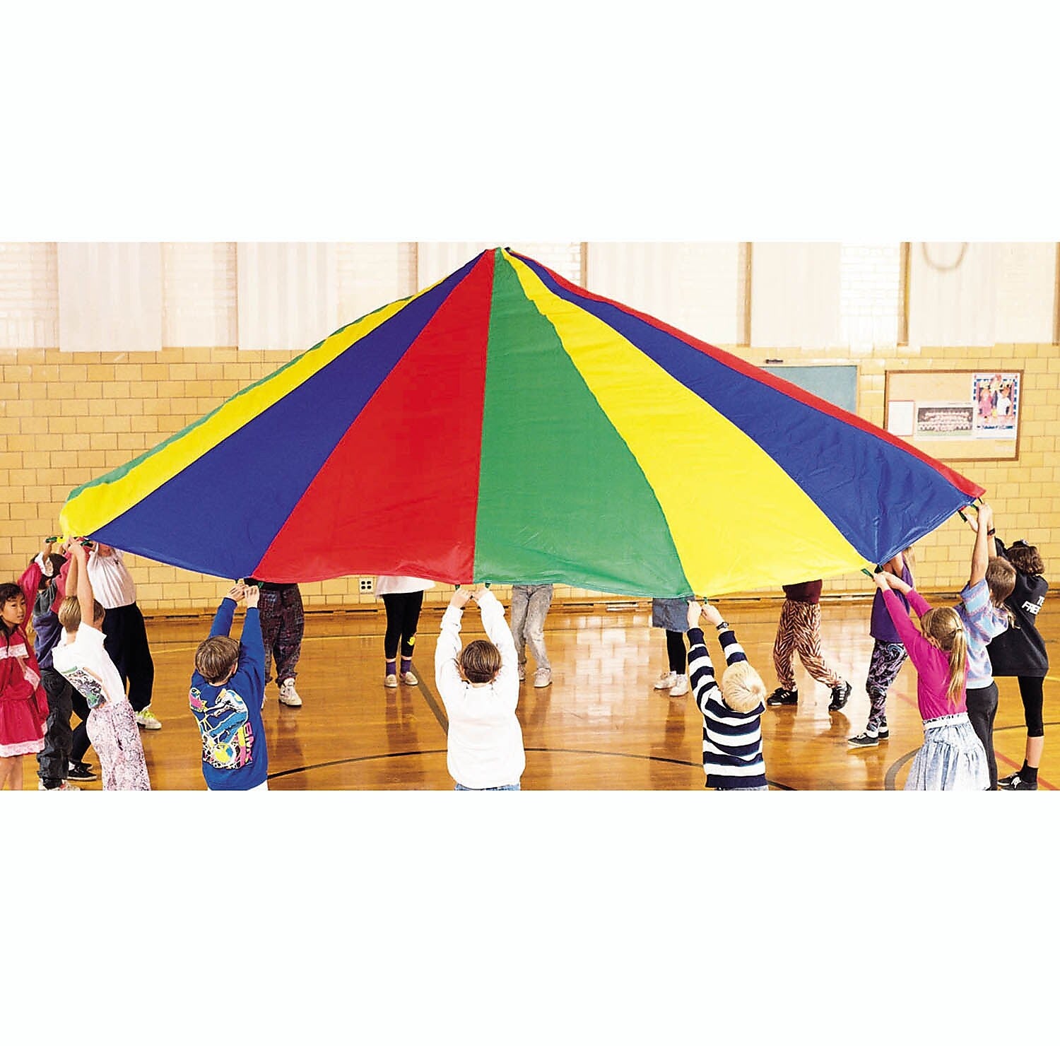 Martin Sports Parachute, 20' Diameter with 16 Handles (MASP19)