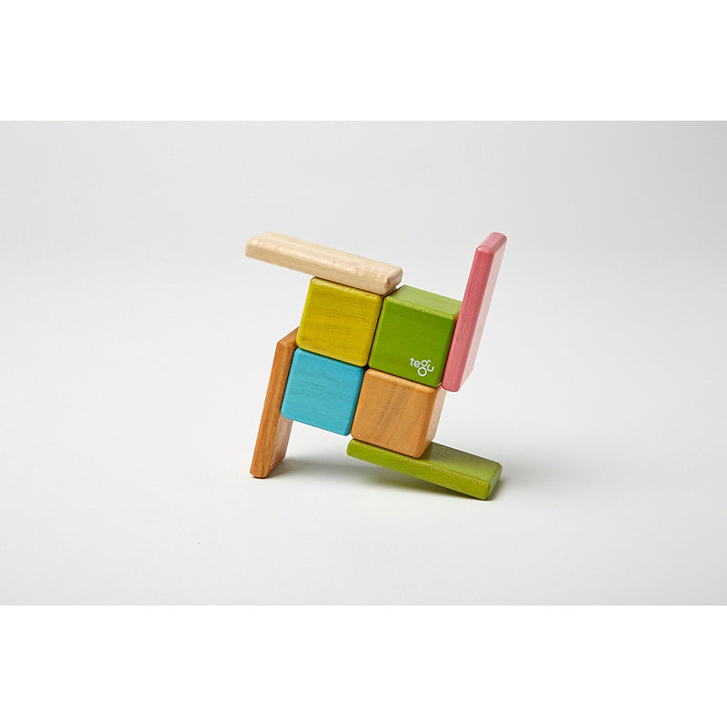 Tegu Wooden Magnetic Tints Pocket Pouch, Assorted, 8/Set (TEGA10012SJG)