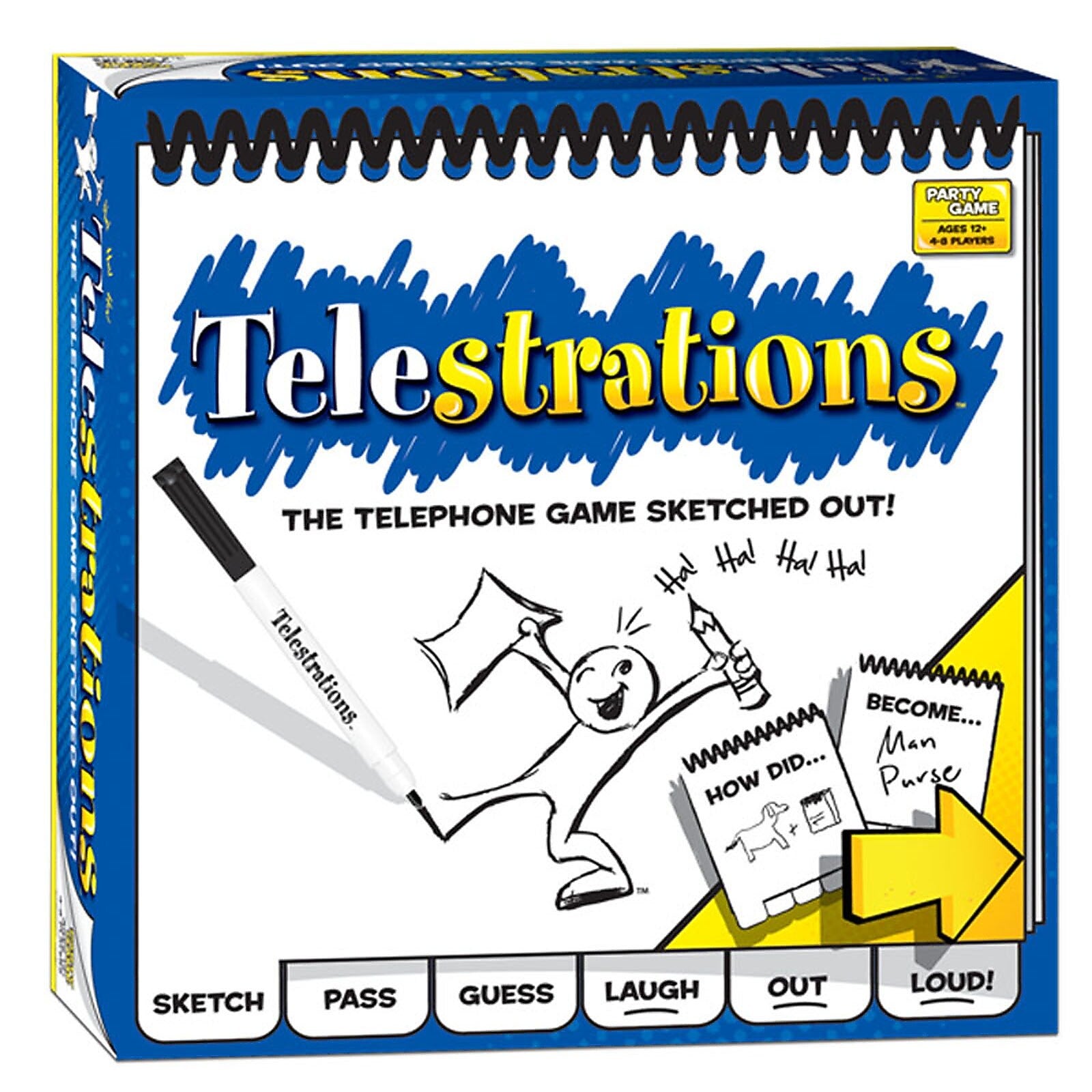 USAopoly The Original Telestrations Board Game (USAPG000264)