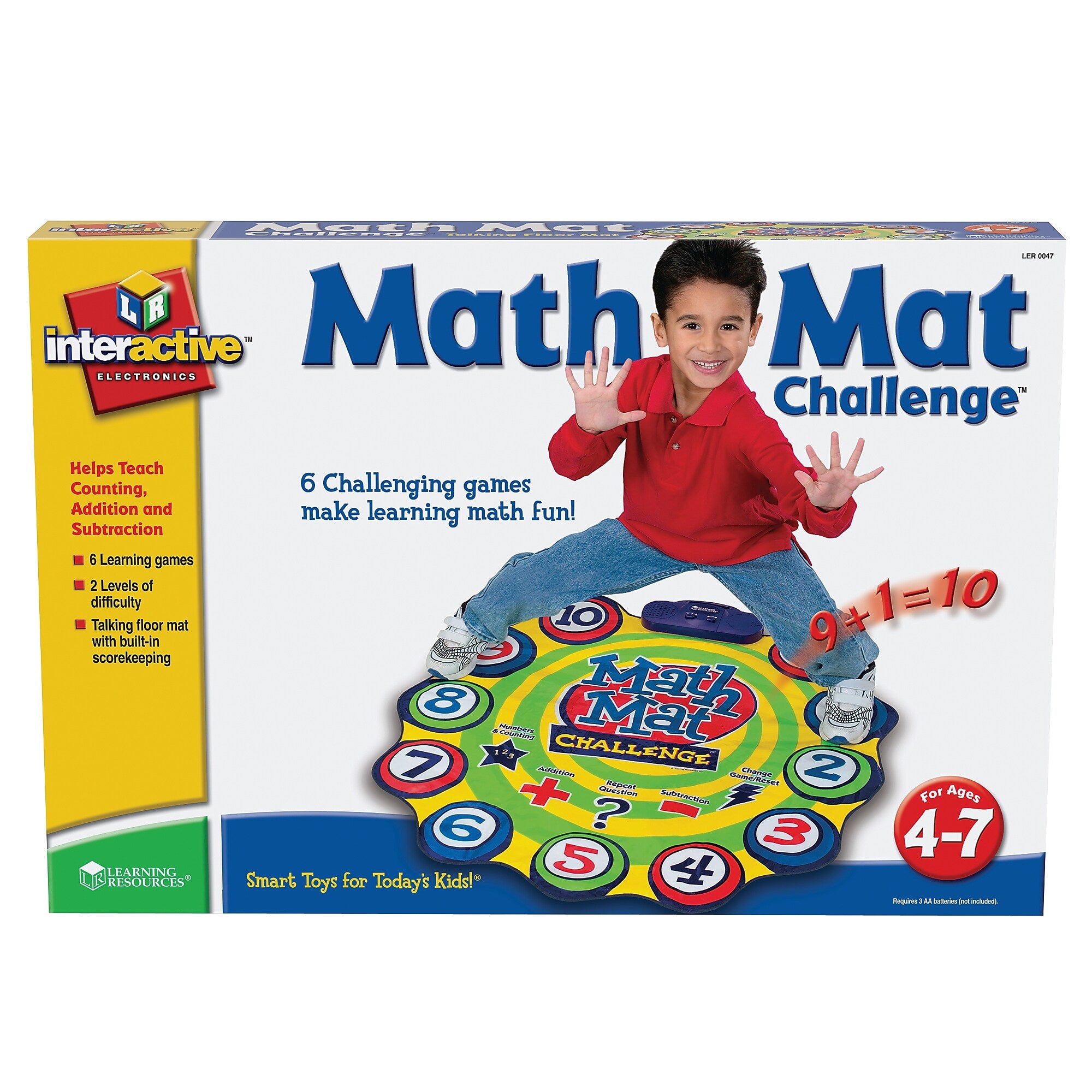 Learning Resources Math Mat Challenge Game, Mathematics
